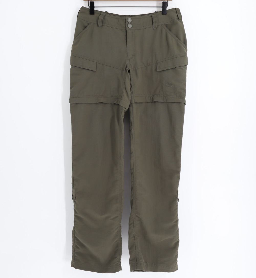 The North Face 8 Paramount Peak Convertible Hiking Pant/Short Green